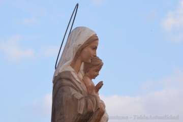 Procesión religiosa por el Valle de Jinámar-Telde (Foto F.J. Santana)